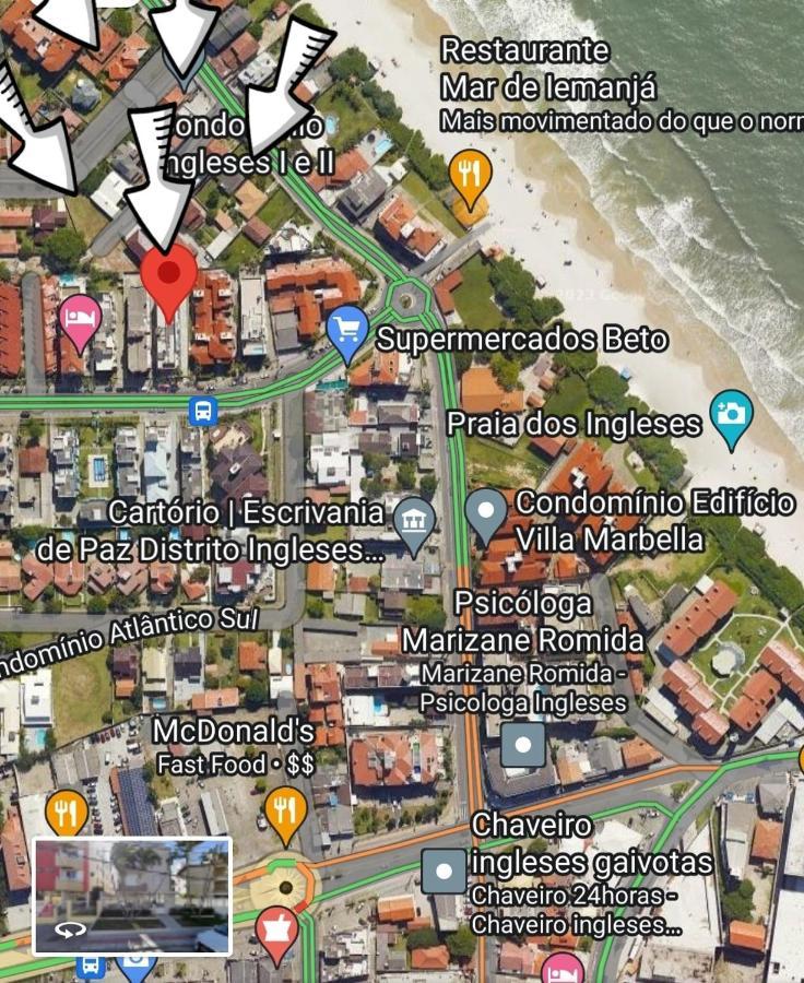 Apartamento 50Mts Praia Dos Ingleses Apartment Florianopolis Exterior photo